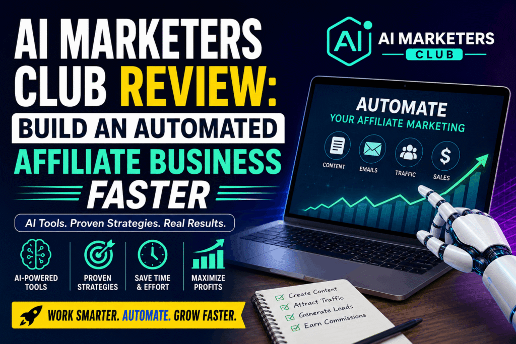 AI Marketers Club Review Build an Automated Affiliate Business Faster